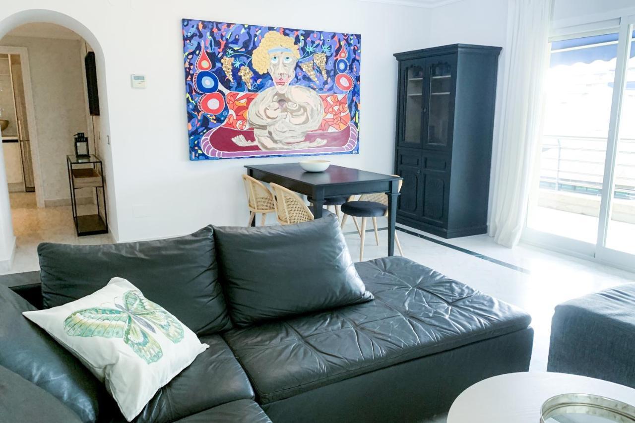 3 Room Lux Apt Puerto Banus-Terrace 5 Min To Beach Marbella Exterior photo
